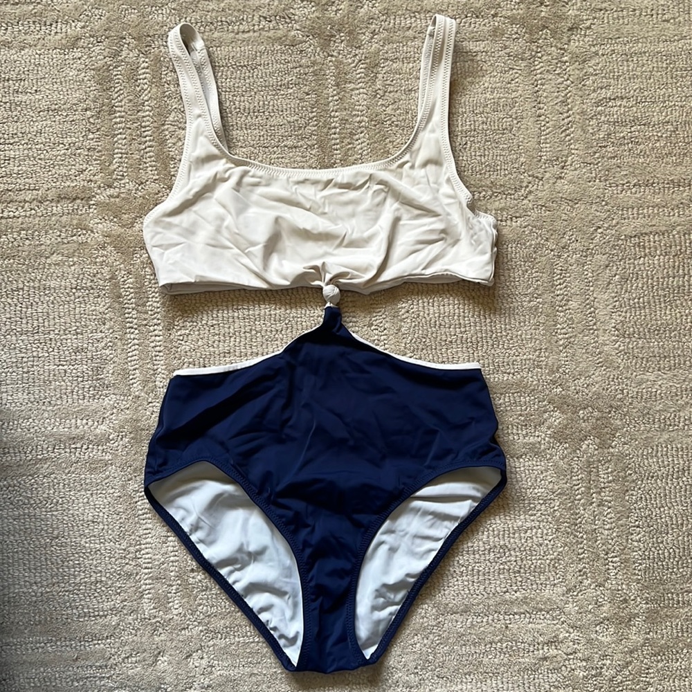 Solid & Striped One Piece